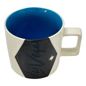 Starbuck Mug Los Vegas Black White 14 Fl‎ Oz Ceramic 2014